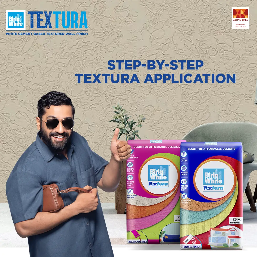 Can you apply a textured finish myself