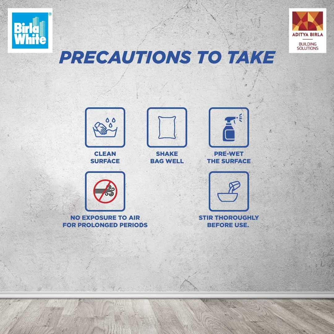 Precautions for Applying Birla White Textura.webp
