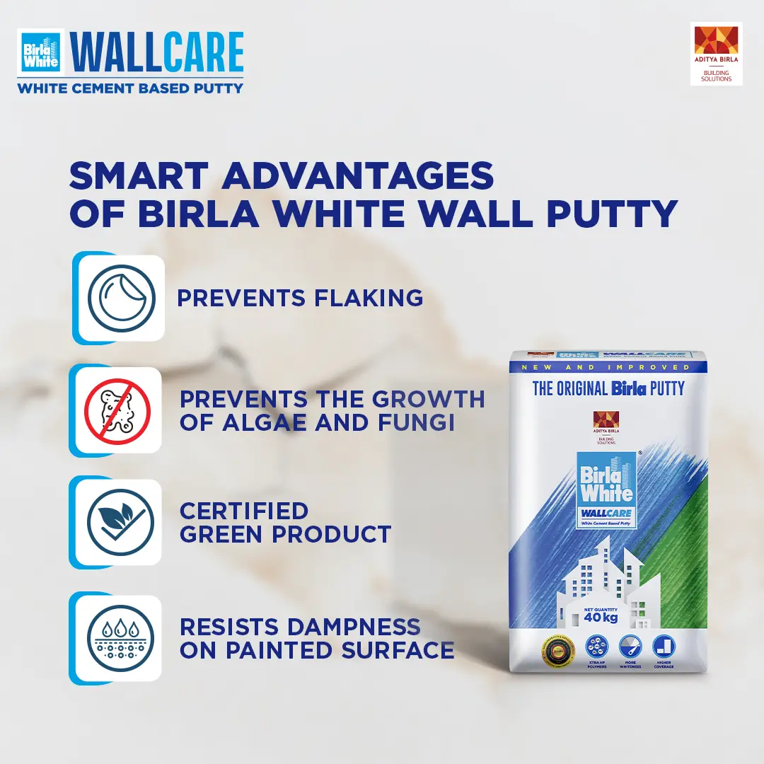 Smart Advantages of Birla white Putty